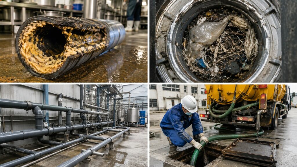 Giải pháp thông tắc đường ống nước thải nhà xưởng hiệu quả giúp xử lý nhanh, triệt để và tiết kiệm chi phí