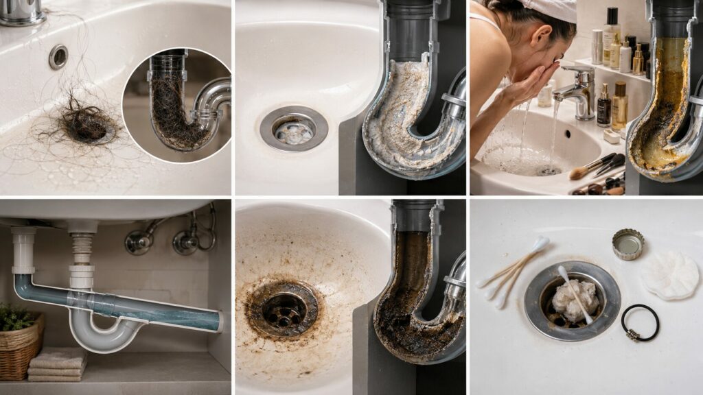 Thông tắc lavabo nhà vệ sinh: 7 Cách xử lý nhanh tại nhà & dấu hiệu cần gọi thợ 2 Thông tắc lavabo nhà vệ sinh: 7 Cách xử lý nhanh tại nhà & dấu hiệu cần gọi thợ
