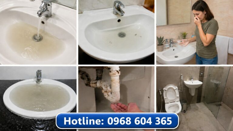 Thông tắc lavabo nhà vệ sinh: 7 Cách xử lý nhanh tại nhà & dấu hiệu cần gọi thợ